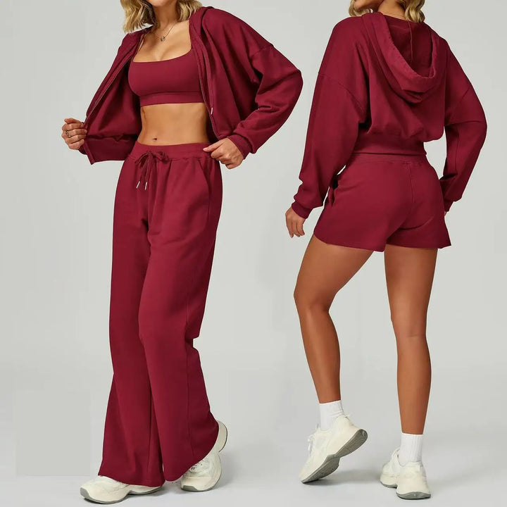 Women's Active Set – Enhanced Comfort, Breathable Fabric.-MODAUTLET