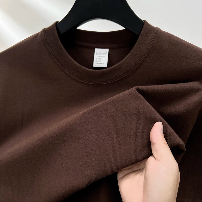 Herre blød afslappet T-shirt | Kortærmet