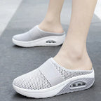 Women's Comfortable Orthopedic Wedge Sandals Gray