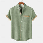 Silk Shirt With Bamboo Fiber Ultimate Daily Comfort Green
