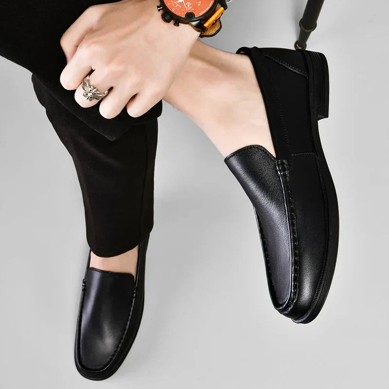 Men's Classic Chic Genuine Leather Loafers-MODAUTLET