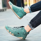 Men's Genuine Leather Italian Shoes Green