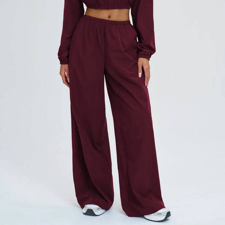 Women's Wide Leg Yoga Pants for Comfort and Flexibility-MODAUTLET