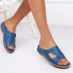 Women's Comfort Fit Walking Sandals Royal blue