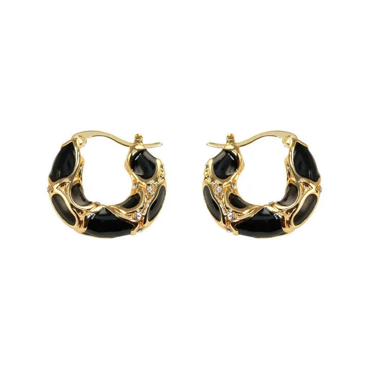 Elegant Curved Earrings - Stylish and Modern Design-MODAUTLET