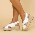 Women's Orthopedic Fashion Sandals White