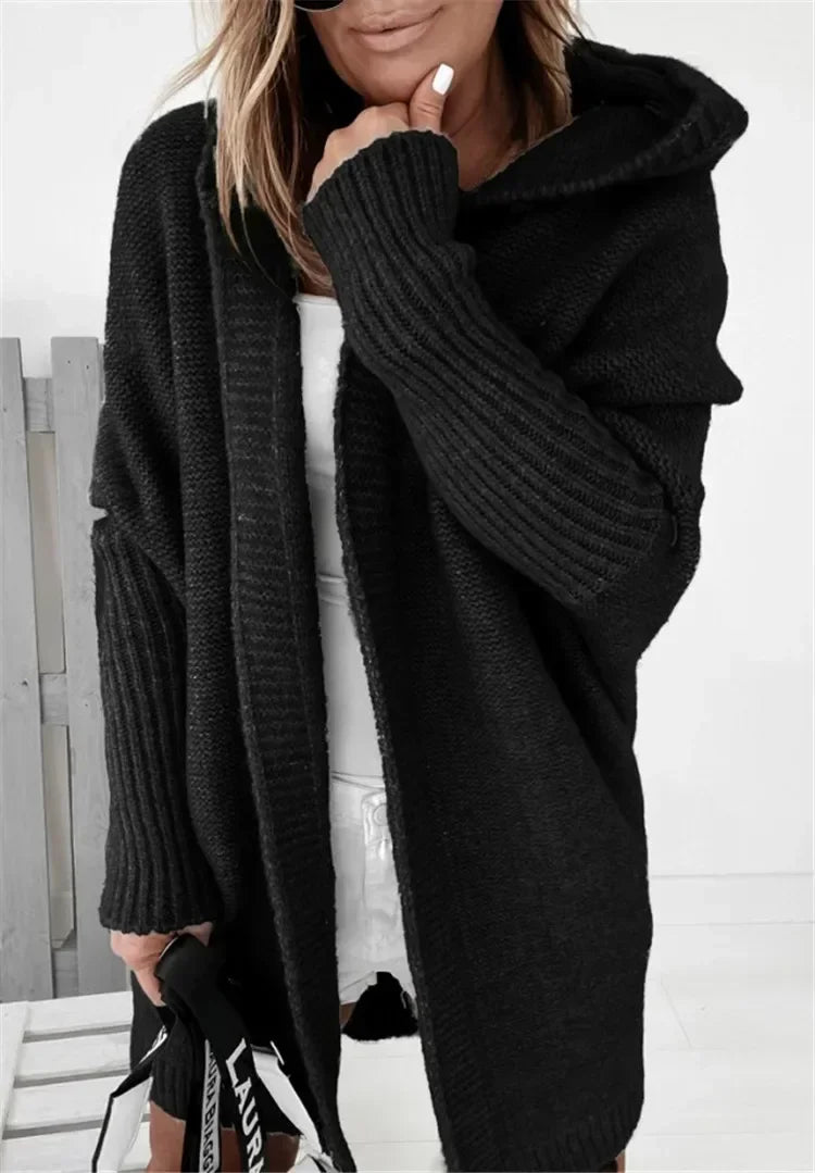 Women's Cozy Cardigan for Ultimate Comfort Black