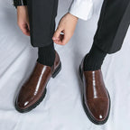 Men's Classic Genuine Leather Slip-On Shoes