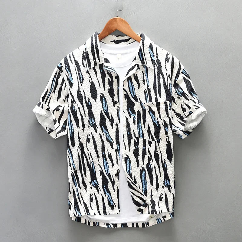 Men's Abstract Print Shirt