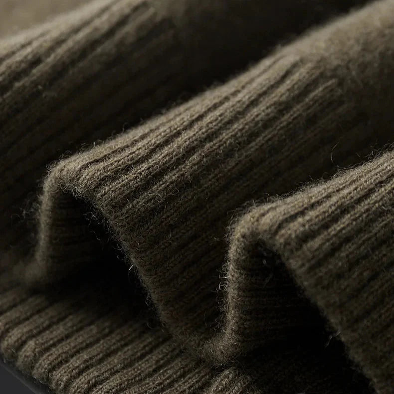 Men's Cashmere Cardigan in Milano Style