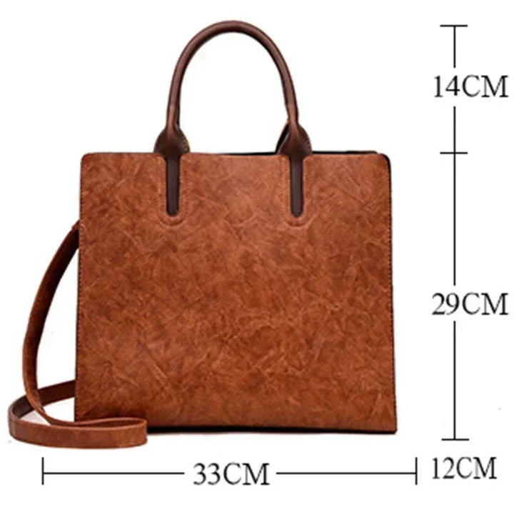Premium Leather Handbag-MODAUTLET