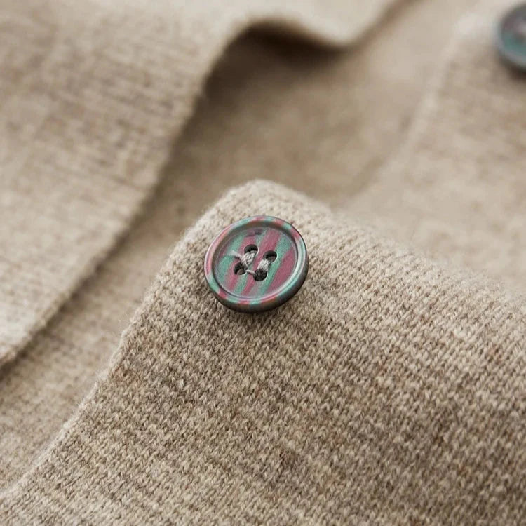 Men's Cashmere Cardigan in Firenze Style