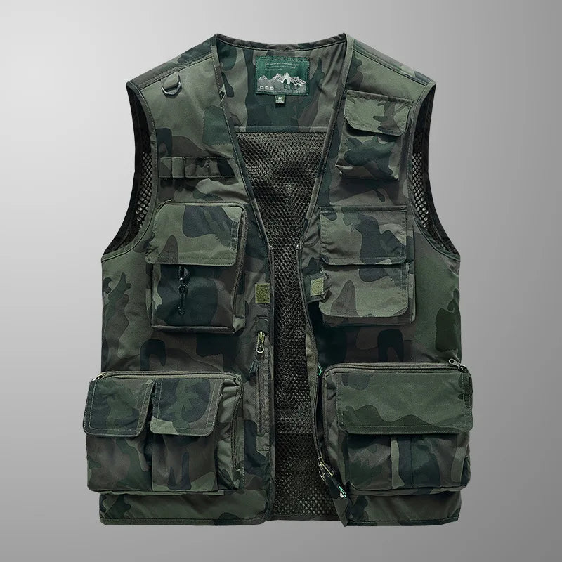 Woodhorn Adventure Vest Silent Grove Camo