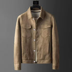 Men's Suede Jacket – Stylish and Comfortable Outerwear Brown