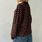 Women's Striped Pullover Sweater