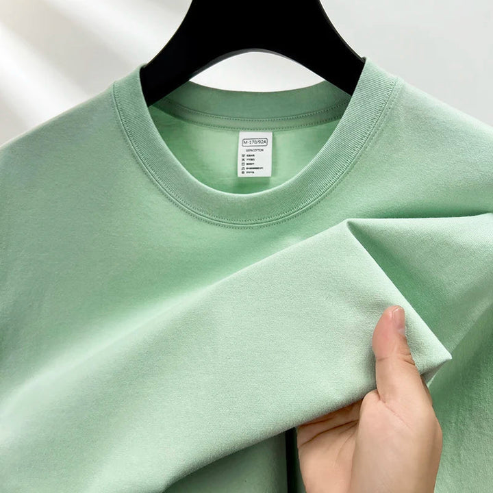 Herre blød afslappet T-shirt | Kortærmet