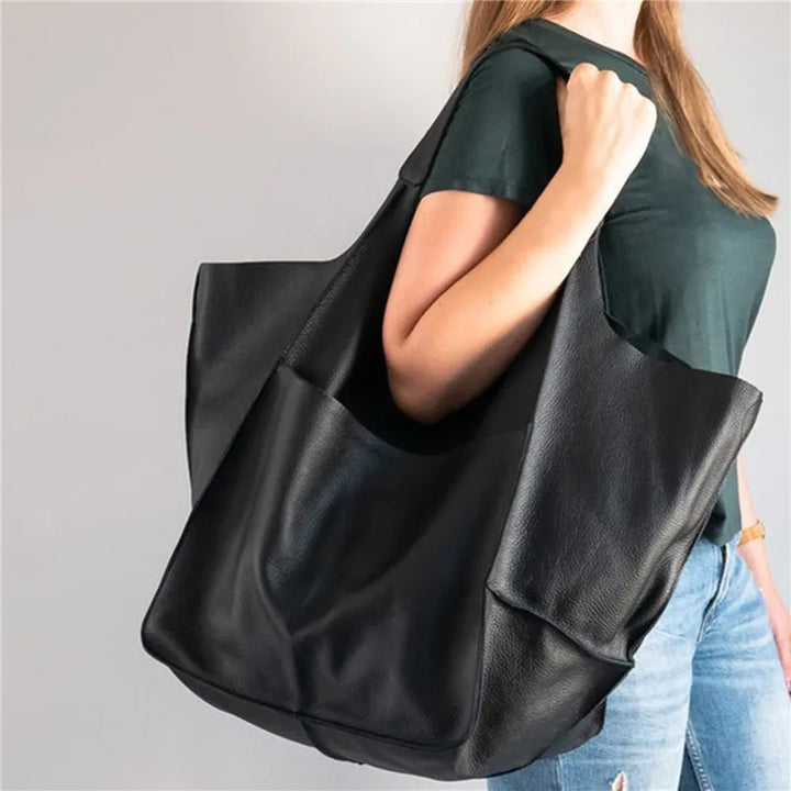 Timeless Vintage Leather Bag Classic Handbag Everyday-MODAUTLET