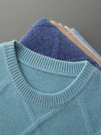 Men's Merino Wool Sweater in Meadow Green