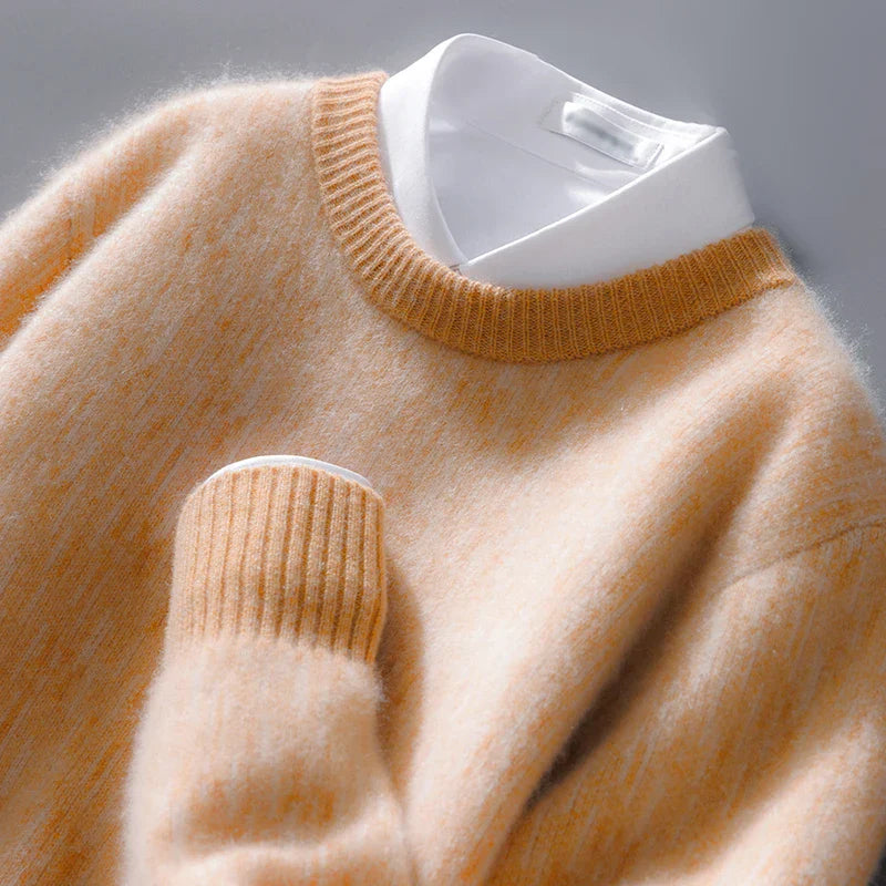 Men's Cashmere Pullover Sweater