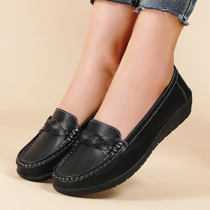 Diana - Genuine Leather Moccasin-MODAUTLET