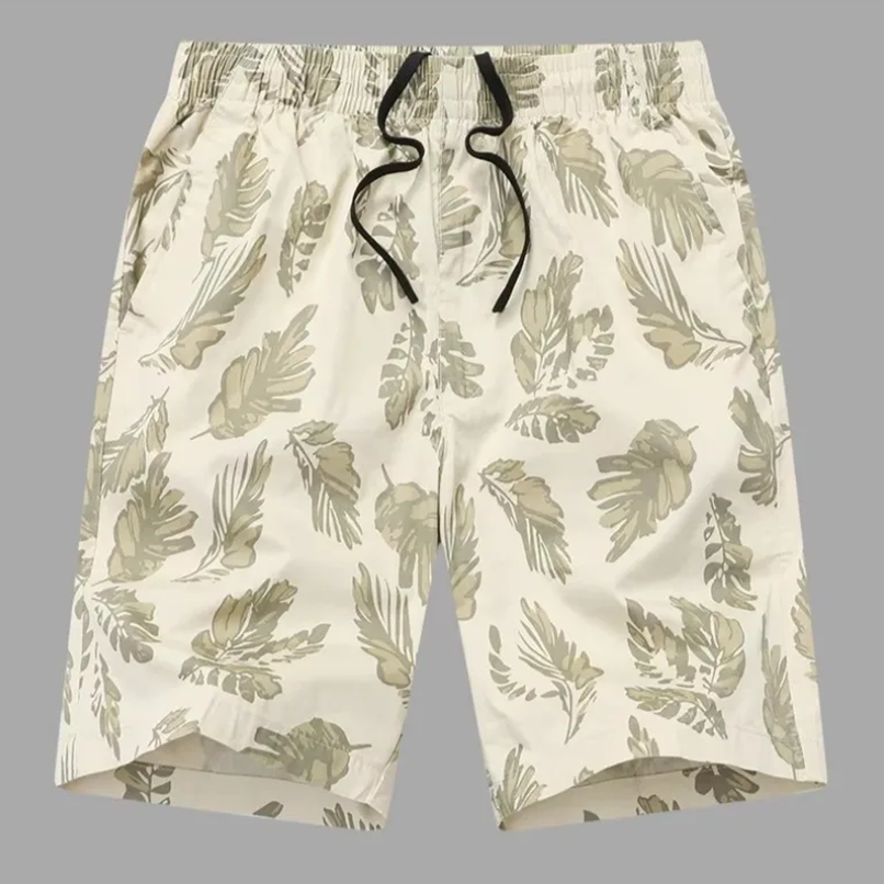 Men's Cotton Palmline Shorts - Comfortable and Stylish Summer Wear
