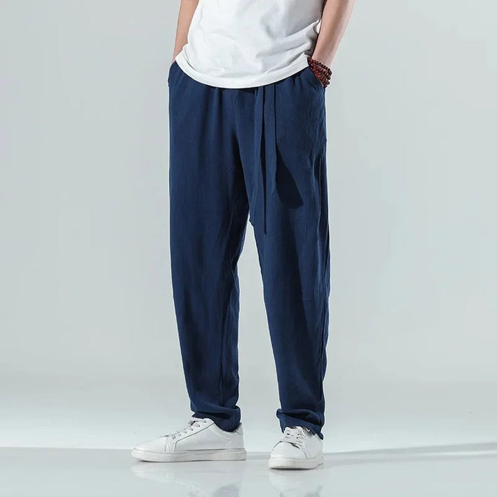 Men's Linen Drift Pants-MODAUTLET