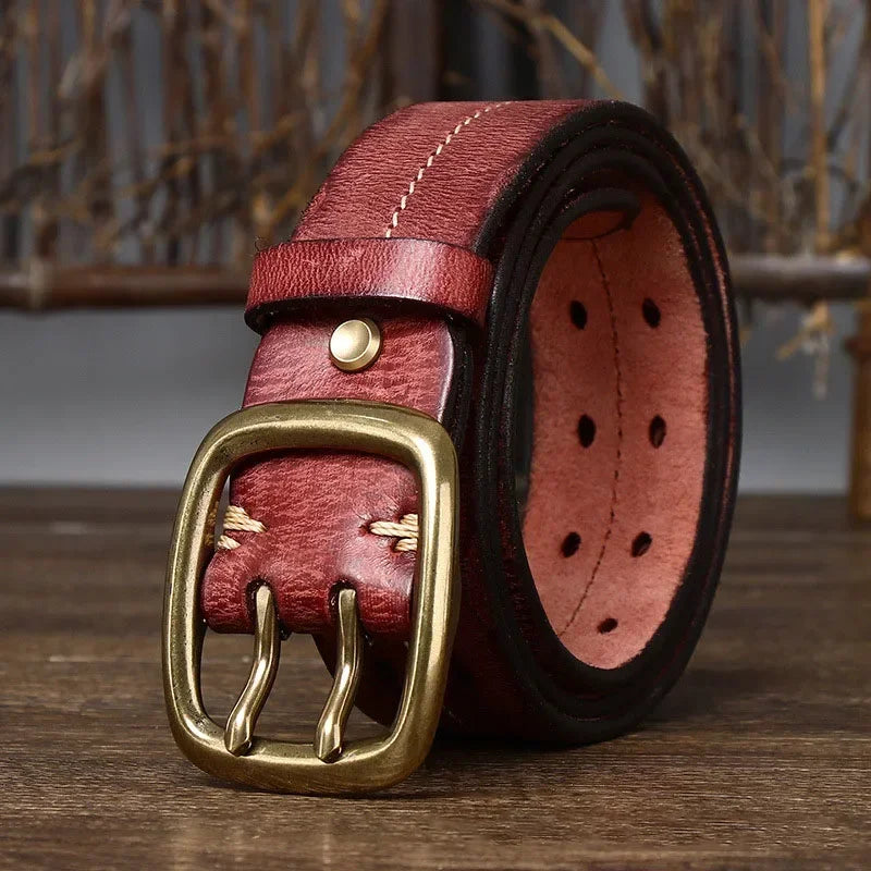Premium Cowhide Leather Belt for Men-MODAUTLET