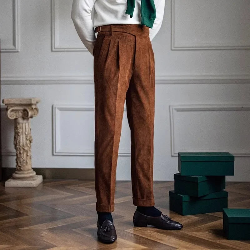 Men's Corduroy Pants - Stylish and Comfortable-MODAUTLET