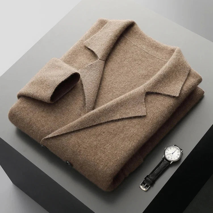 Men's Cashmere Cardigan - Luxurious Soft Knit Sweater