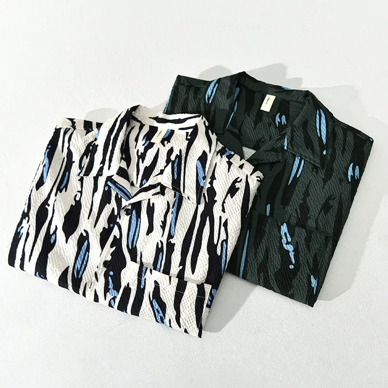 Men's Abstract Print Shirt