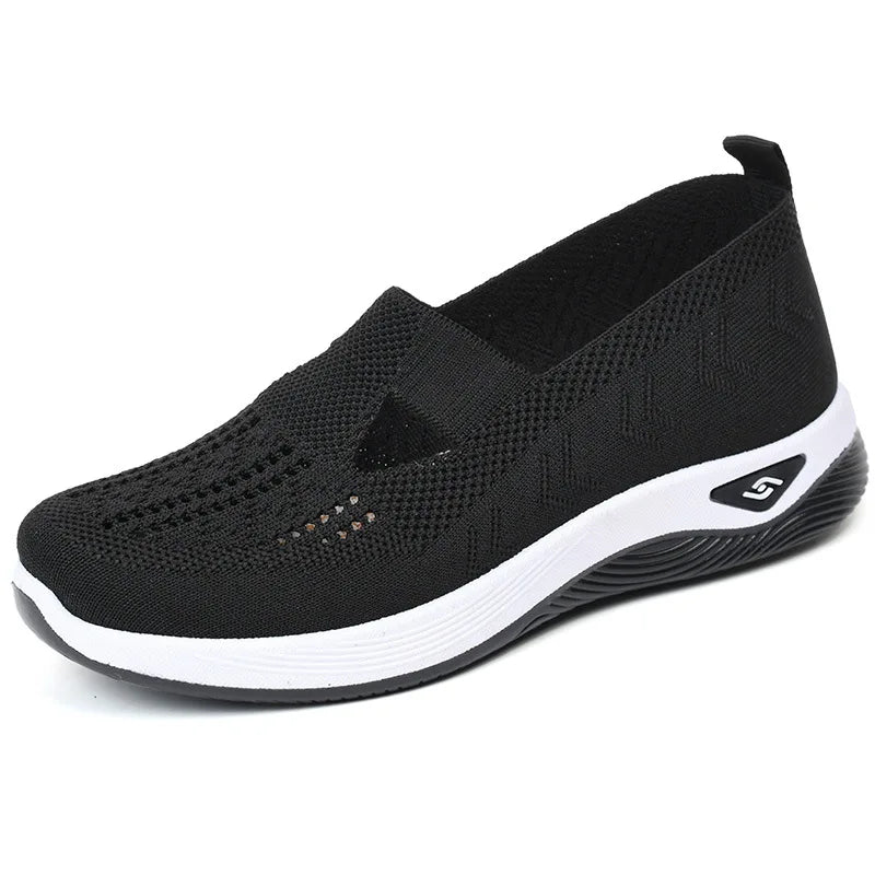 Women's Breathable Knit Sneakers-MODAUTLET