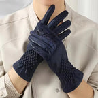 Suede Fashion Gloves for Elegance and Comfort