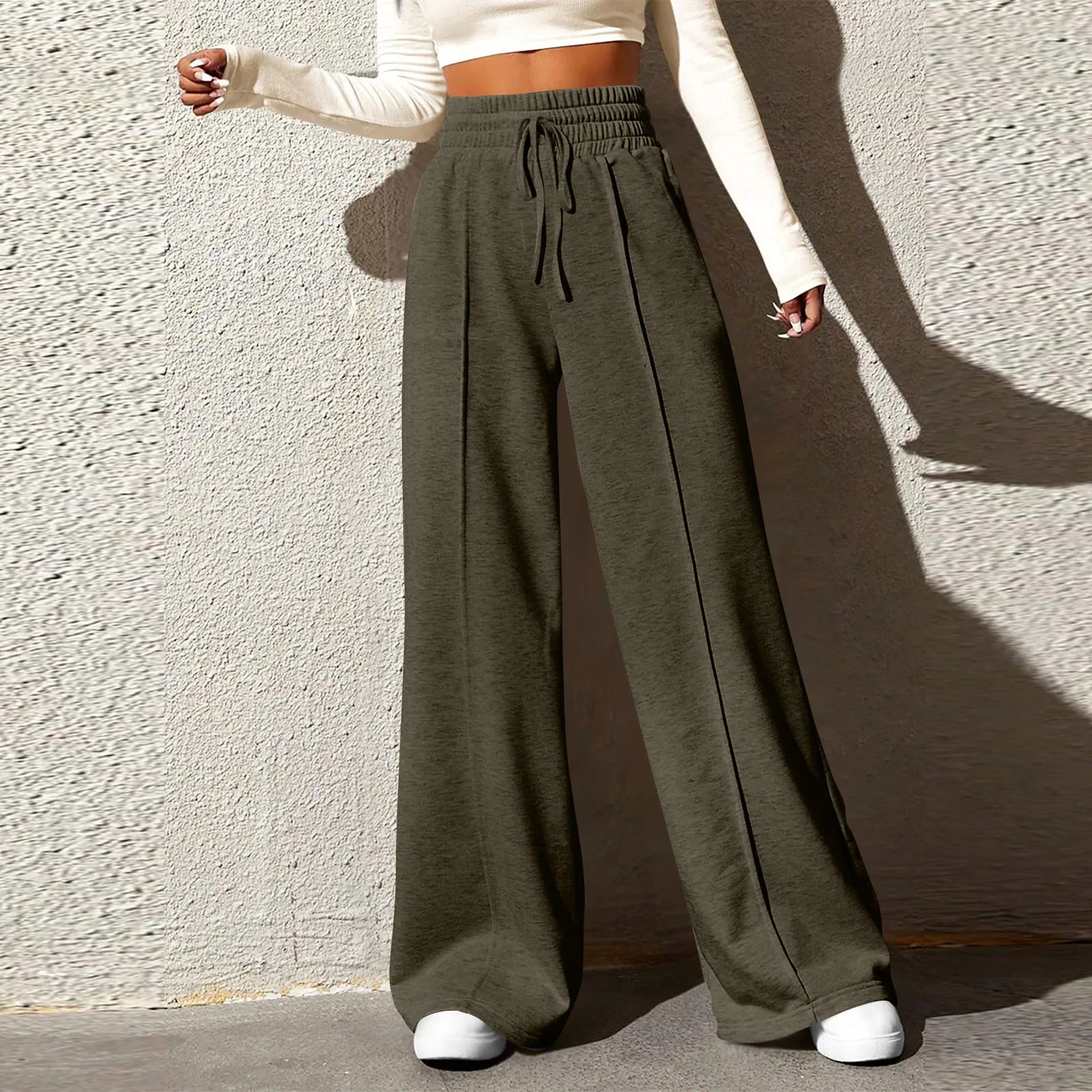 Women's Pleated Joggers for Comfort and Style