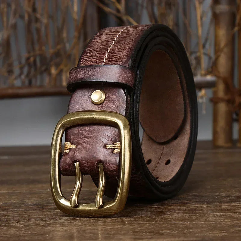 Premium Cowhide Leather Belt for Men-MODAUTLET