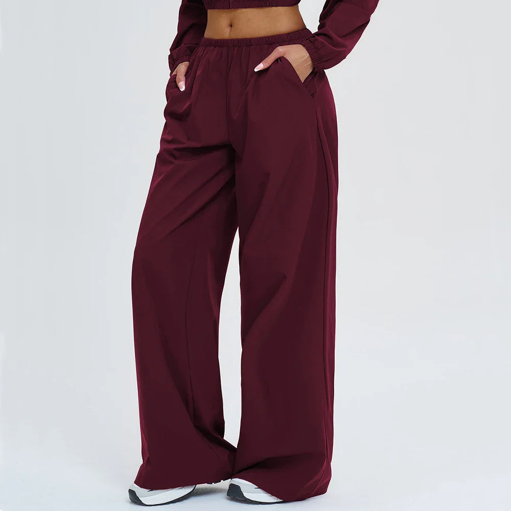 Women's Wide Leg Yoga Pants for Comfort and Flexibility-MODAUTLET