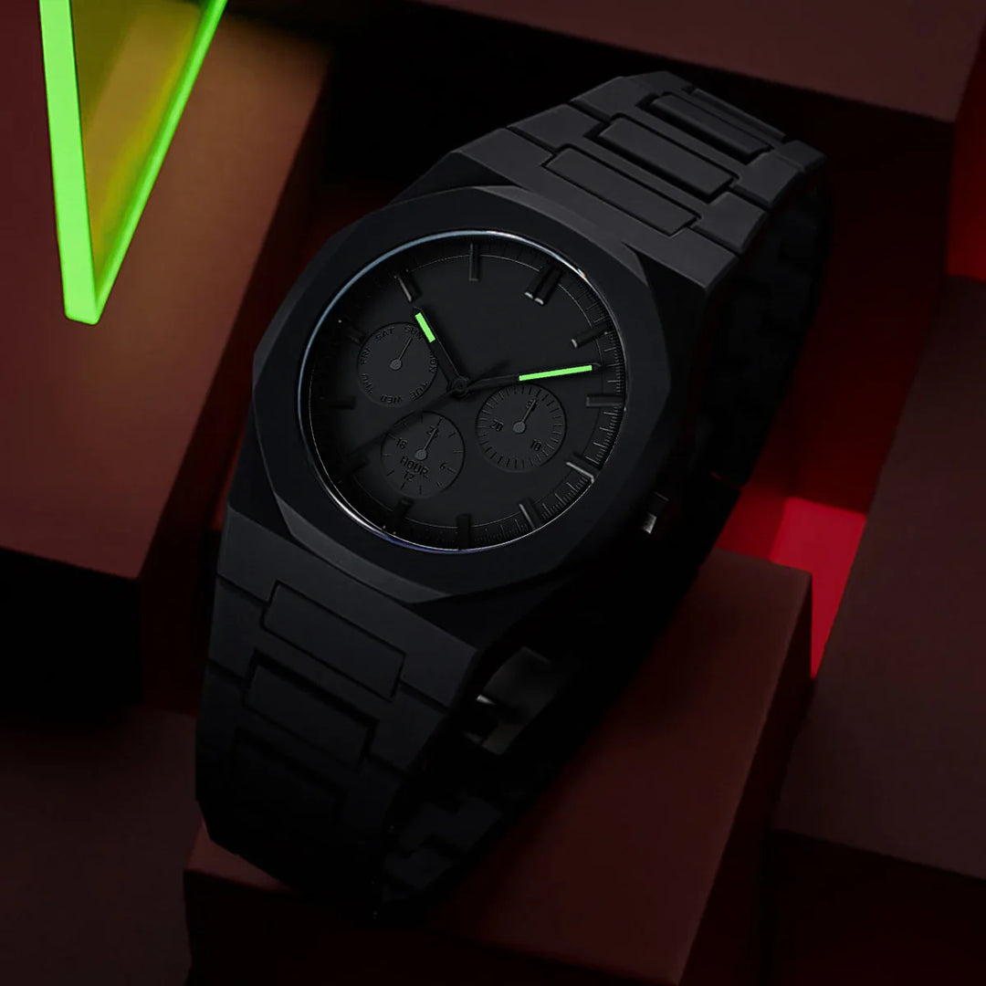 Elegant Black Timepiece for Men-MODAUTLET