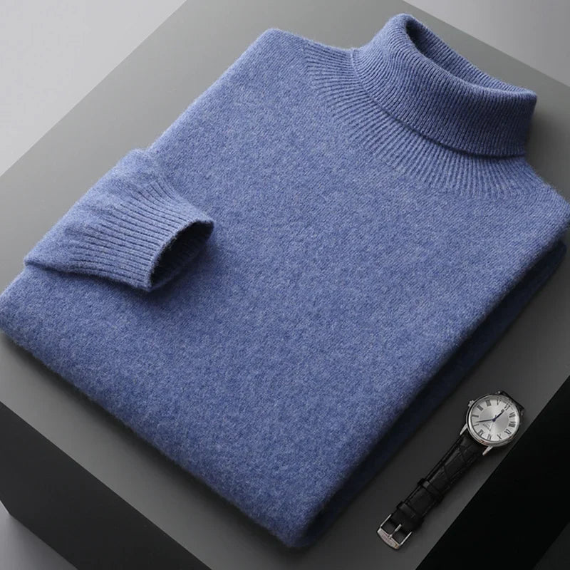 Men's Merini Sweater - Cozy Knit Pullover for Stylish Comfort Blue