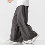 Men's Wide-Leg Japanese Pants - Suki Mirage Style