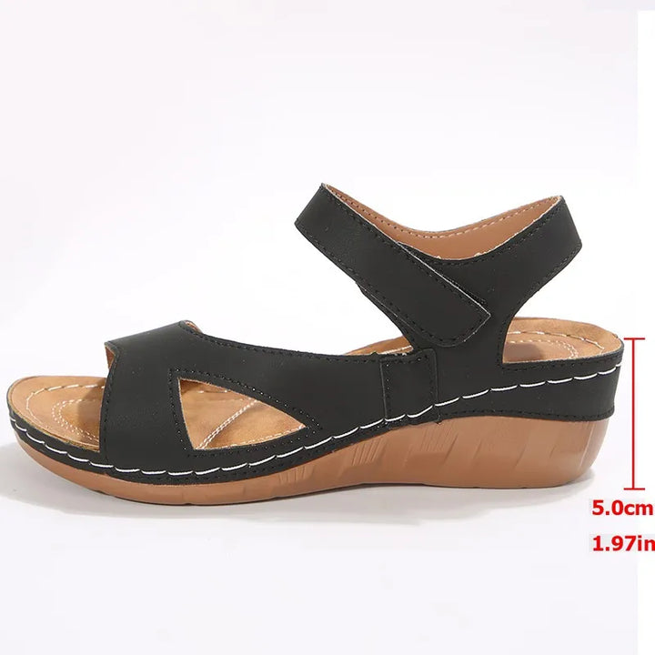 Women's Elegant Summer Wedge Sandals-MODAUTLET