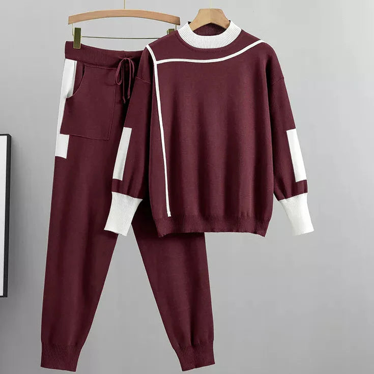 Kaitlyn | Conjunto Casual de Camisola e Calças para Mulher