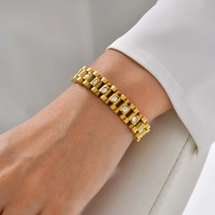 Elegant Link Bracelet for Stylish Accessory-MODAUTLET
