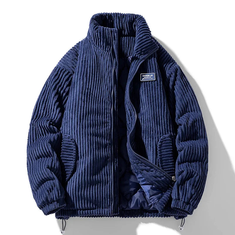 Men's Corduroy Jacket in Houston Style Navy
