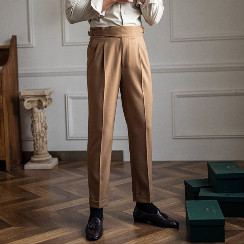 High Waist Milano Pants-MODAUTLET
