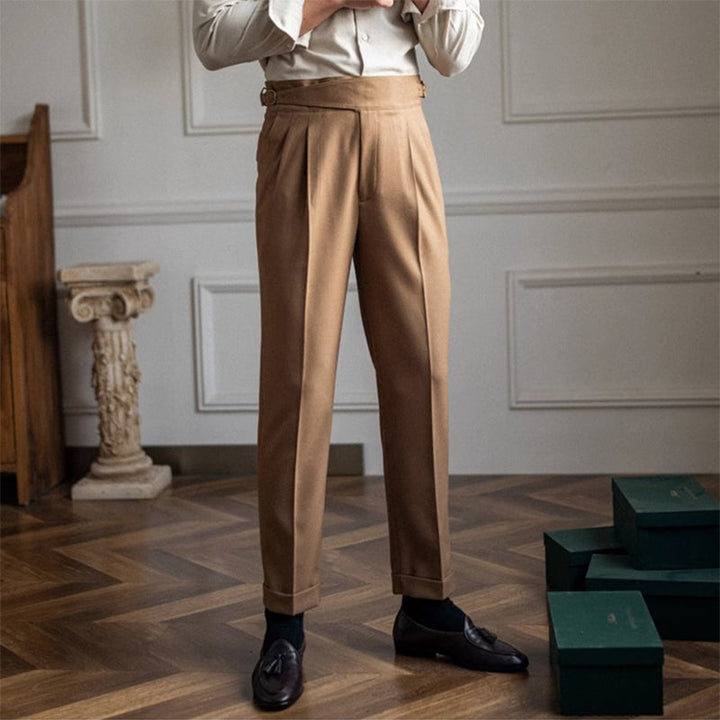 High Waist Milano Pants-MODAUTLET