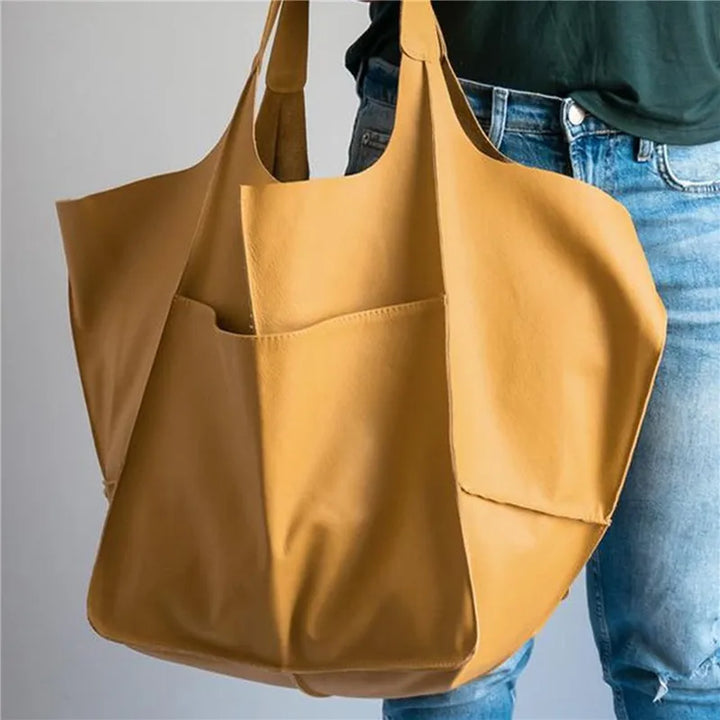 Timeless Vintage Leather Bag Classic Handbag Everyday-MODAUTLET