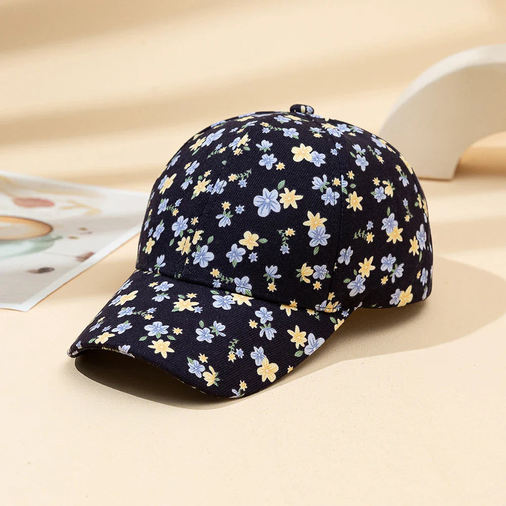 Floral Sun Hat-MODAUTLET