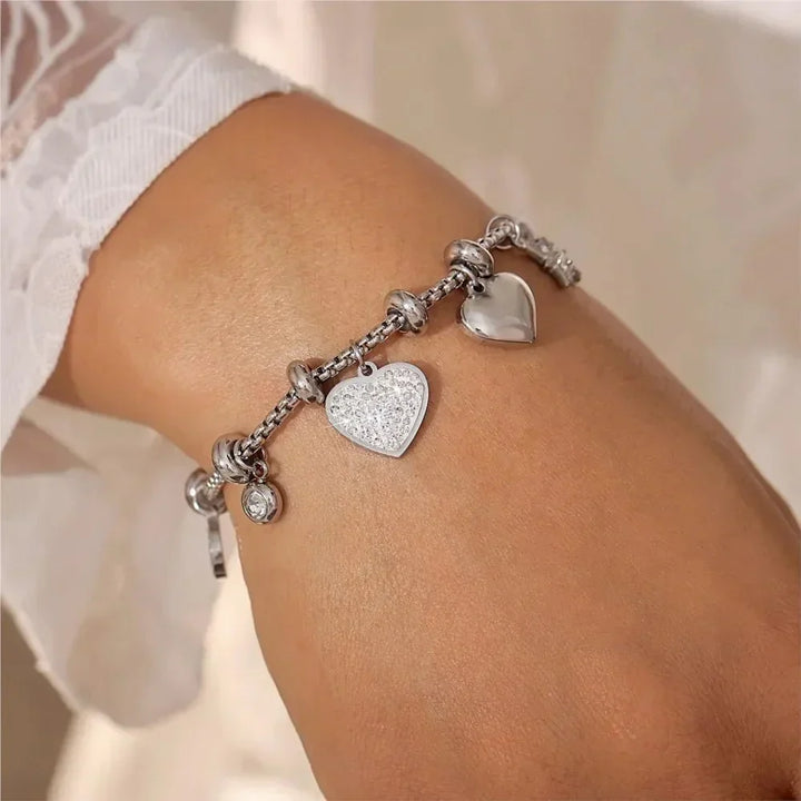 Charming Heart Bracelet-MODAUTLET