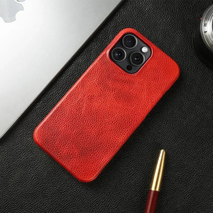 Premium Leather iPhone Case-MODAUTLET