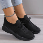 Women's Breathable Trainers Black