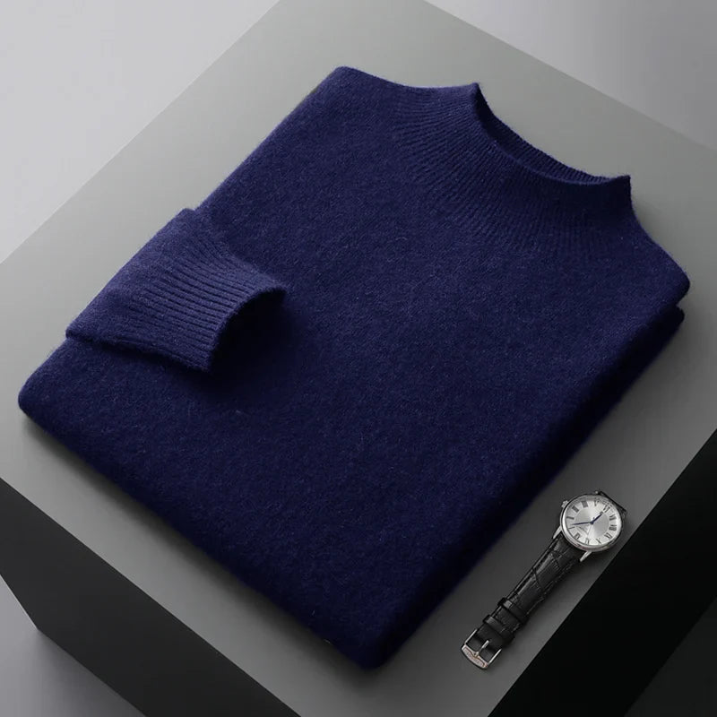Men's Puro Sweater - Stylish and Comfortable Knitwear for Every Occasion Navy